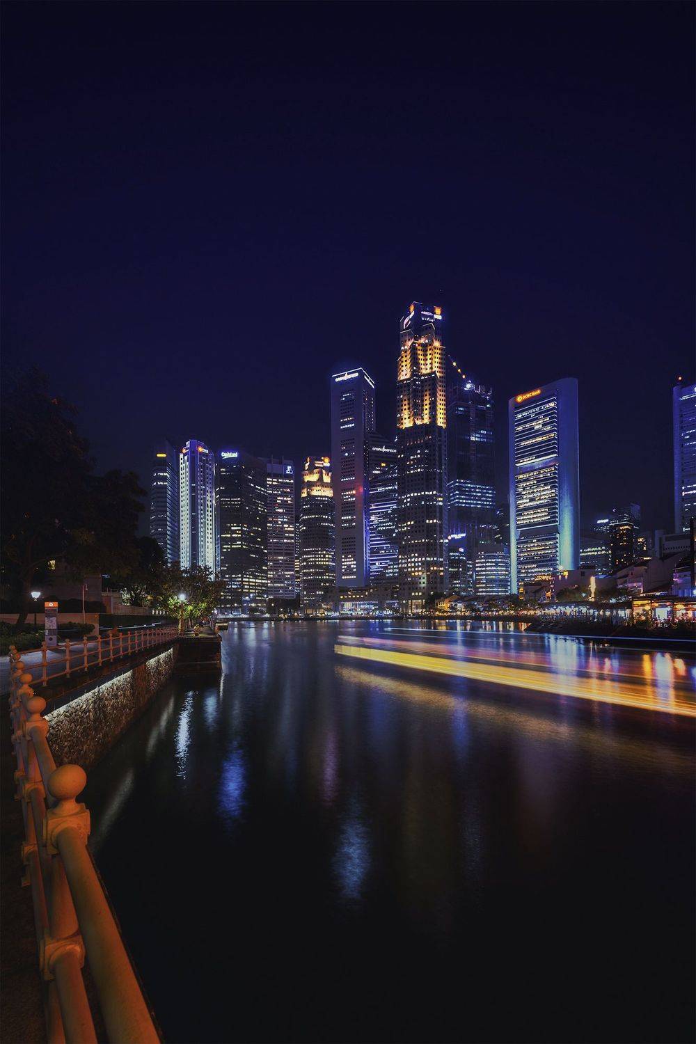 Singapore, Cityscape, city and architecture, architecture, city, asia, night, Rajaraman Arumugam