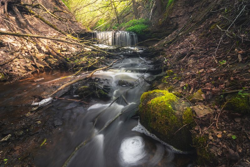 водопад Весенняя фото превью