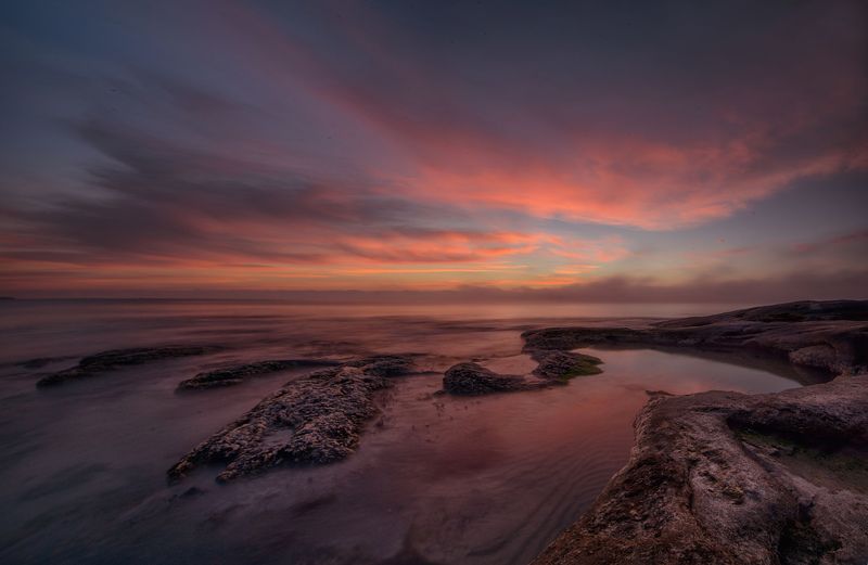 Sunrise on Black Sea Coast фото превью