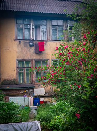 Лето. Винтажная улица