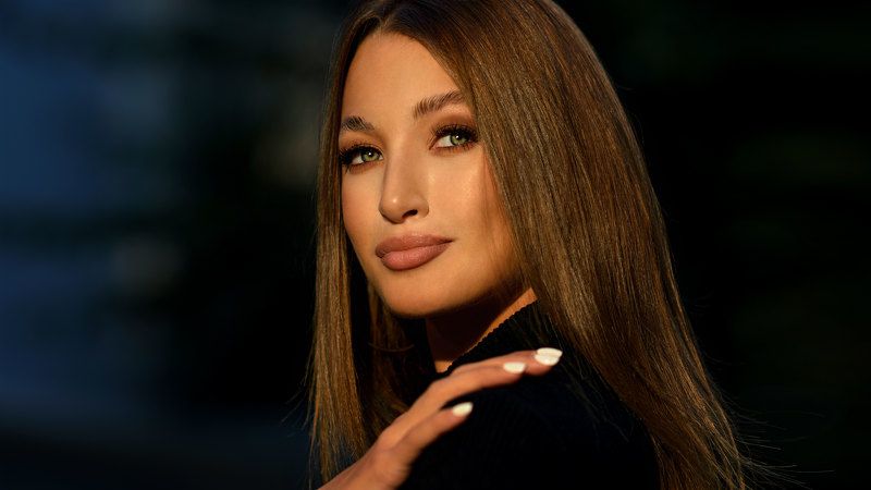 portrait, model, popular, apavlyuk, портрет, модель, beauty, girl, девушка, face, лицо, улица, street Лина фото превью