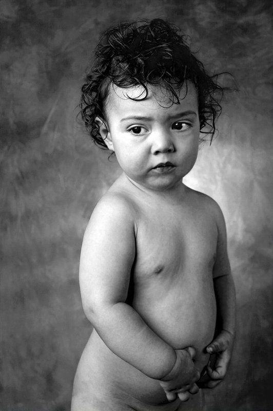 эдуард басов, чернобелое фото, портрет, портреты детей  фото превью