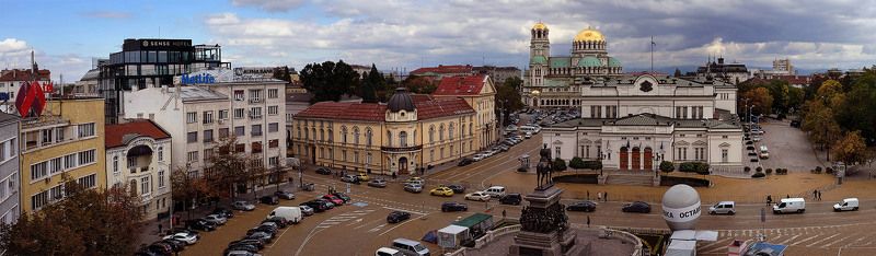 Болгария, Достопримечательности, София Площадь Народного Собрания фото превью