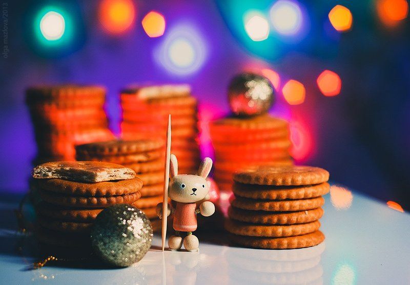 предновогодняя диета. зайка на страже фото превью