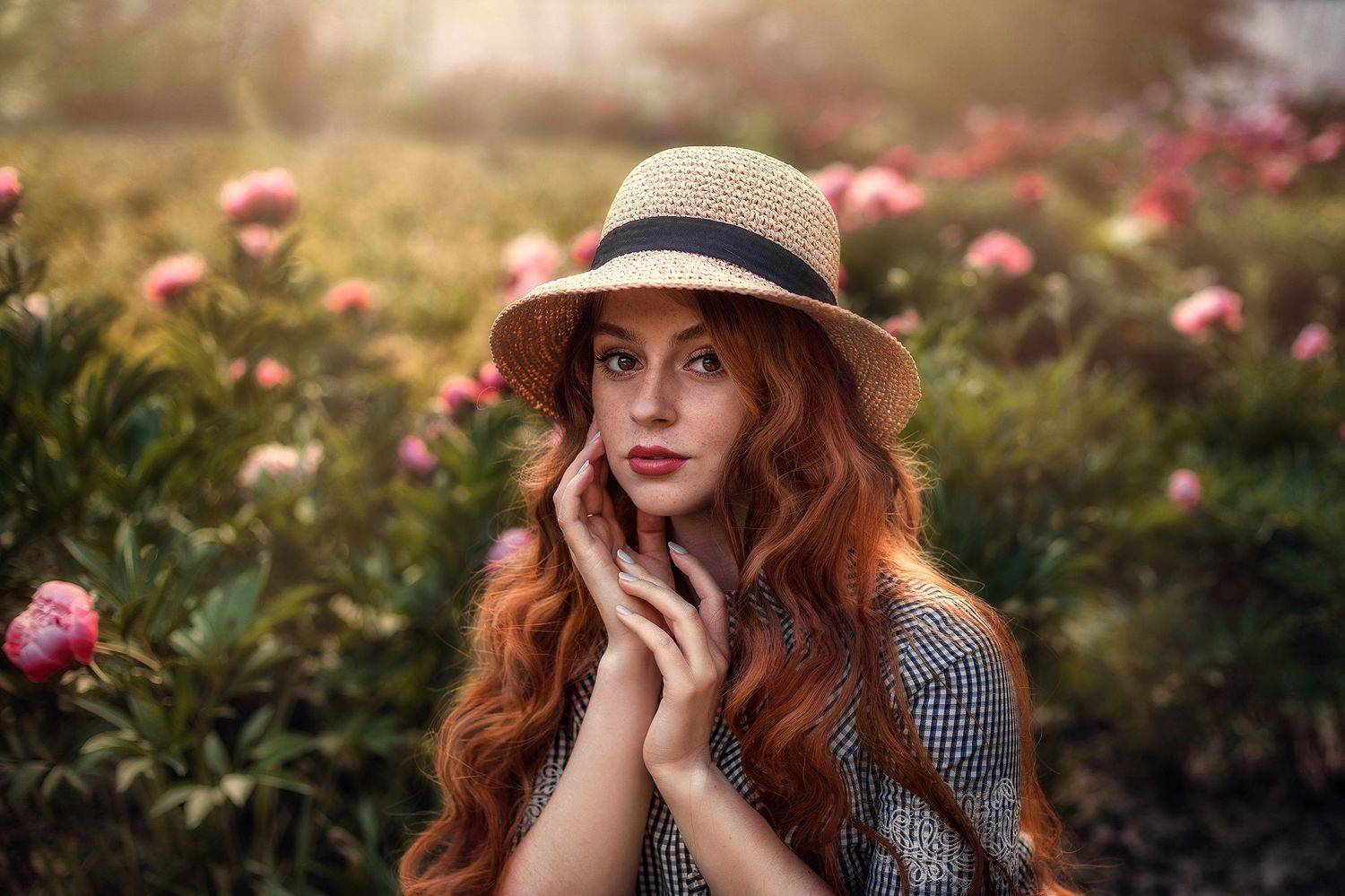 девушка, портрет, рыжая, Оксана Пипкина