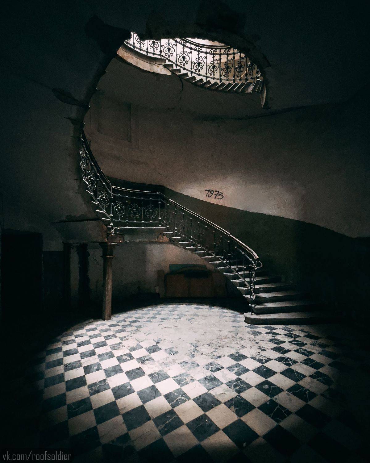 Georgia, Tbilisi, architecture, interior, dark, stair, staircase, steps, old, Голубев Алексей
