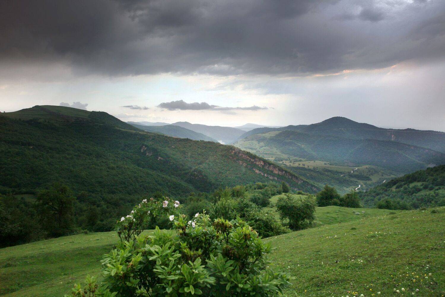 горы,вершины,пейзаж,небо,деревья,дагестан,природа, Marat Magov
