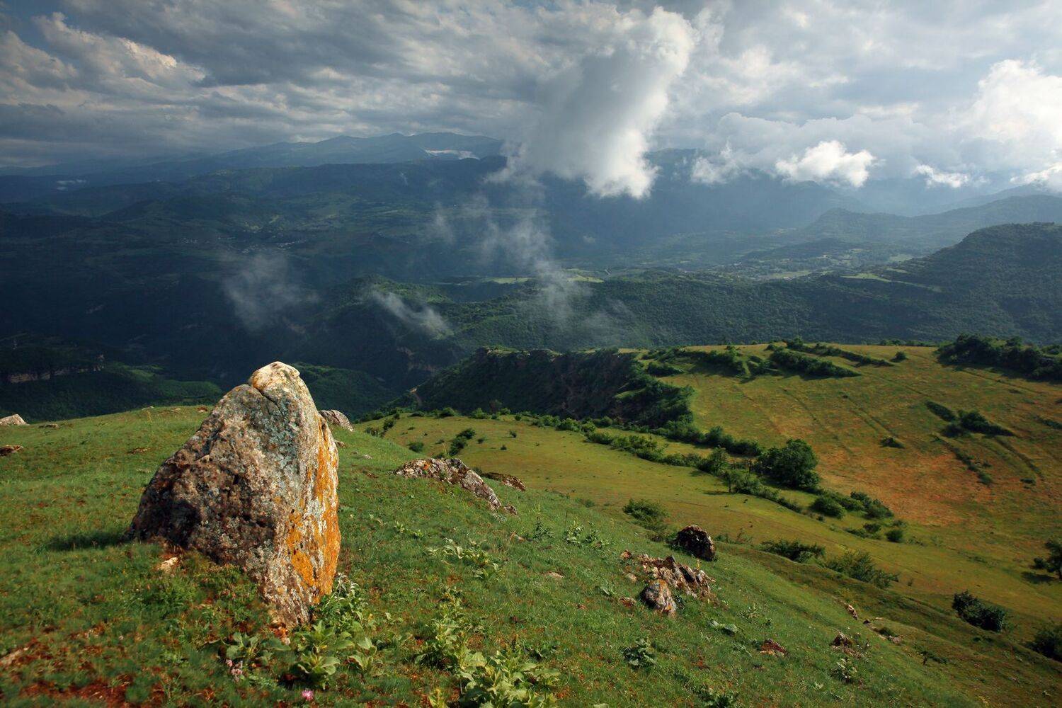 горы,вершины,пейзаж,небо,деревья,дагестан,природа, Marat Magov