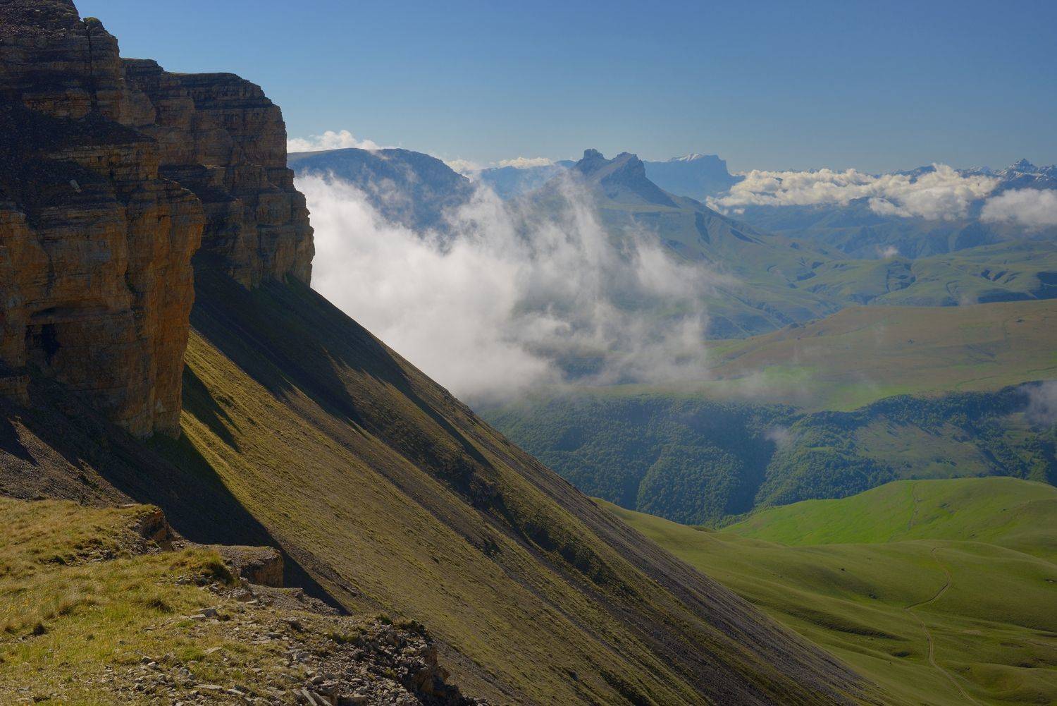горы лето канжол утро, Александр Жарников