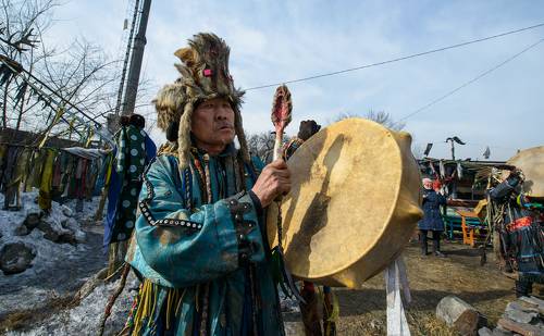 Обряд шаманов