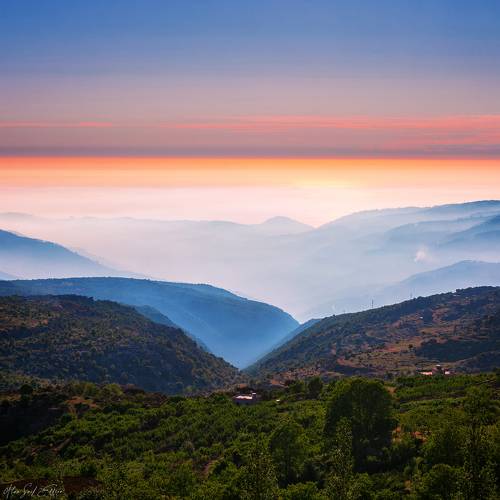 Layers of Nature's Colors