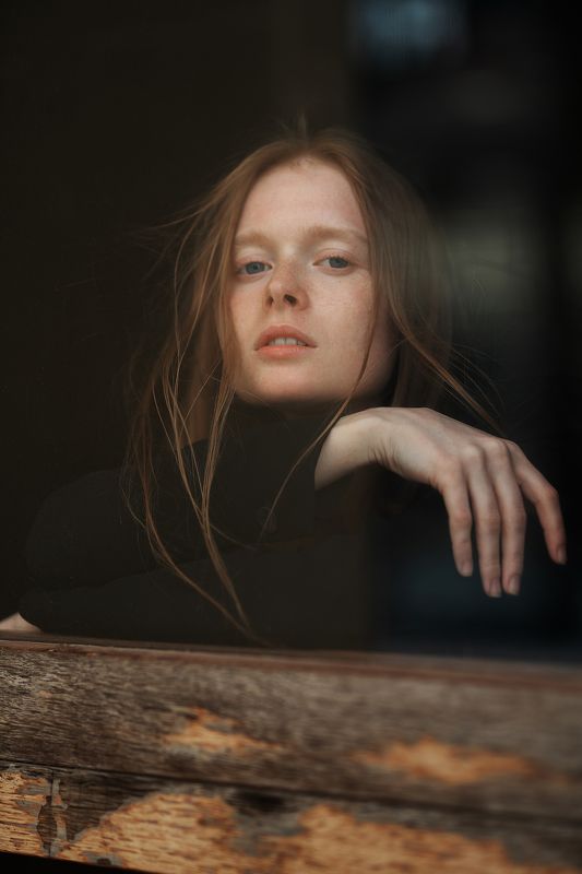 девушка, лето, москва, портрет Настя фото превью