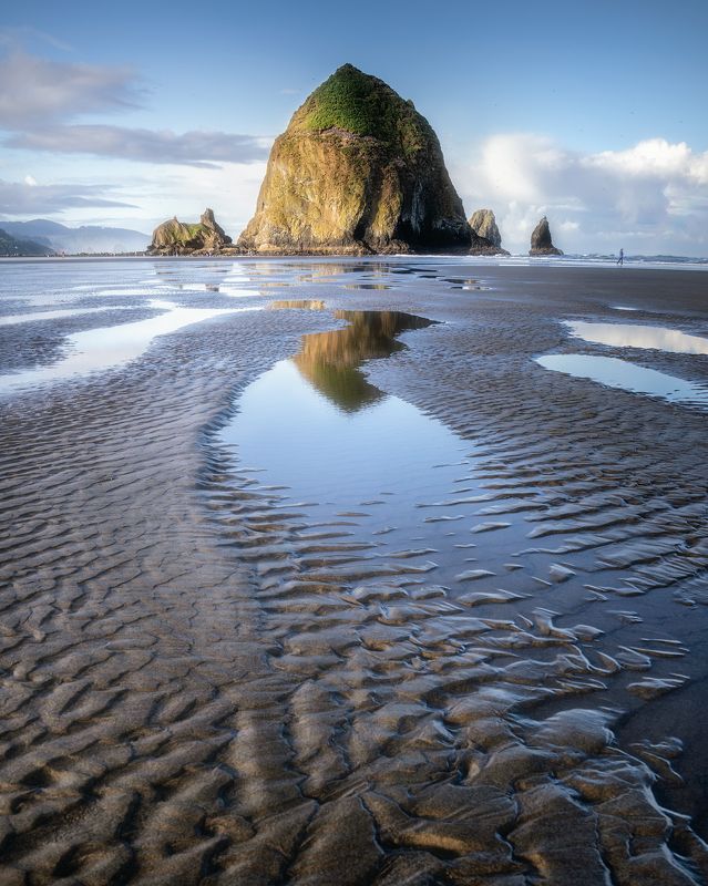 Oregon, Cannon Beach, Morning, Moody Cannon Beach фото превью