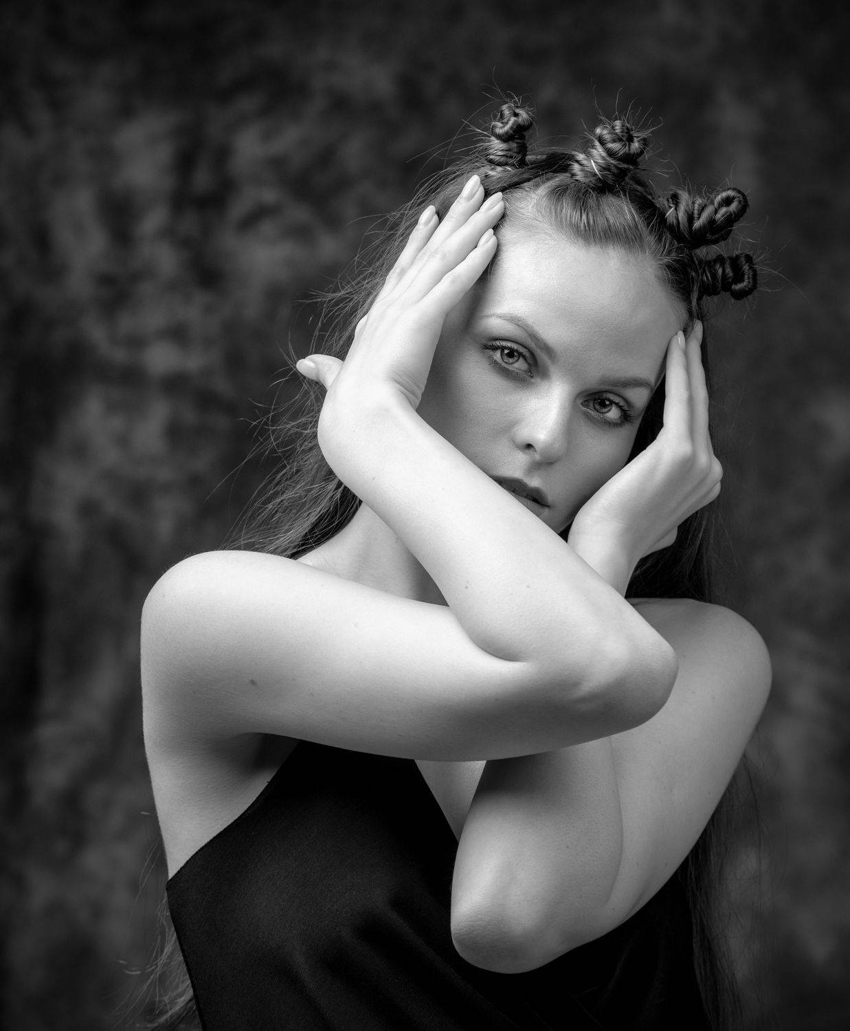 студийный портрет, красивая девушка, женский портрет, концептуальное, Зураб Бабаев