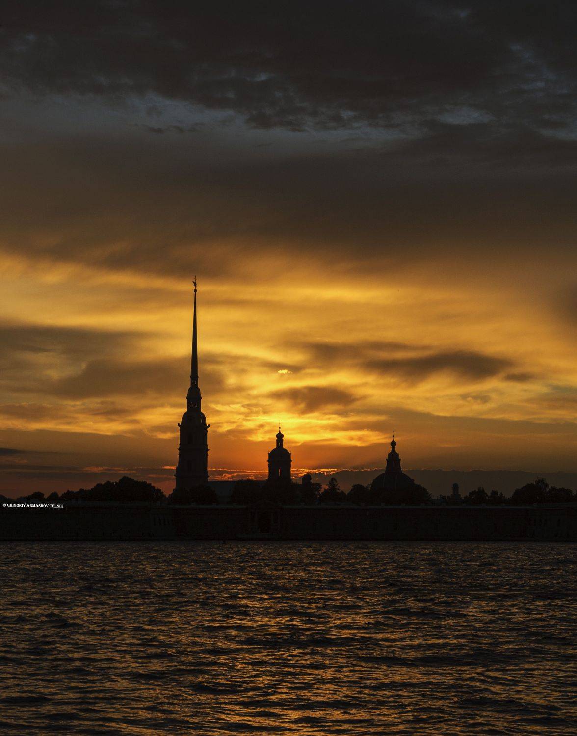 no people   nature  outdoors  sky  sunset  silhouette architecture river, Армашов-Тельник Григорий