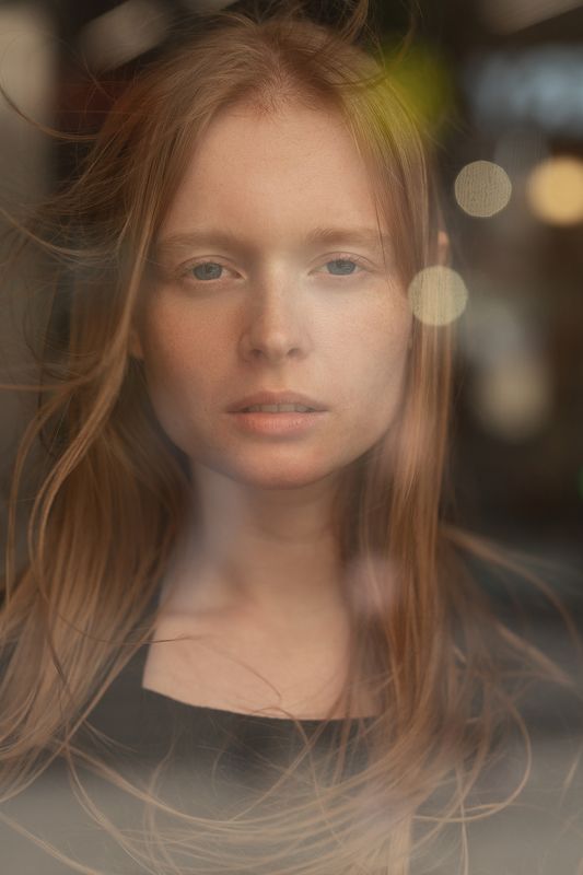 девушка, лето, москва, портрет Настя фото превью