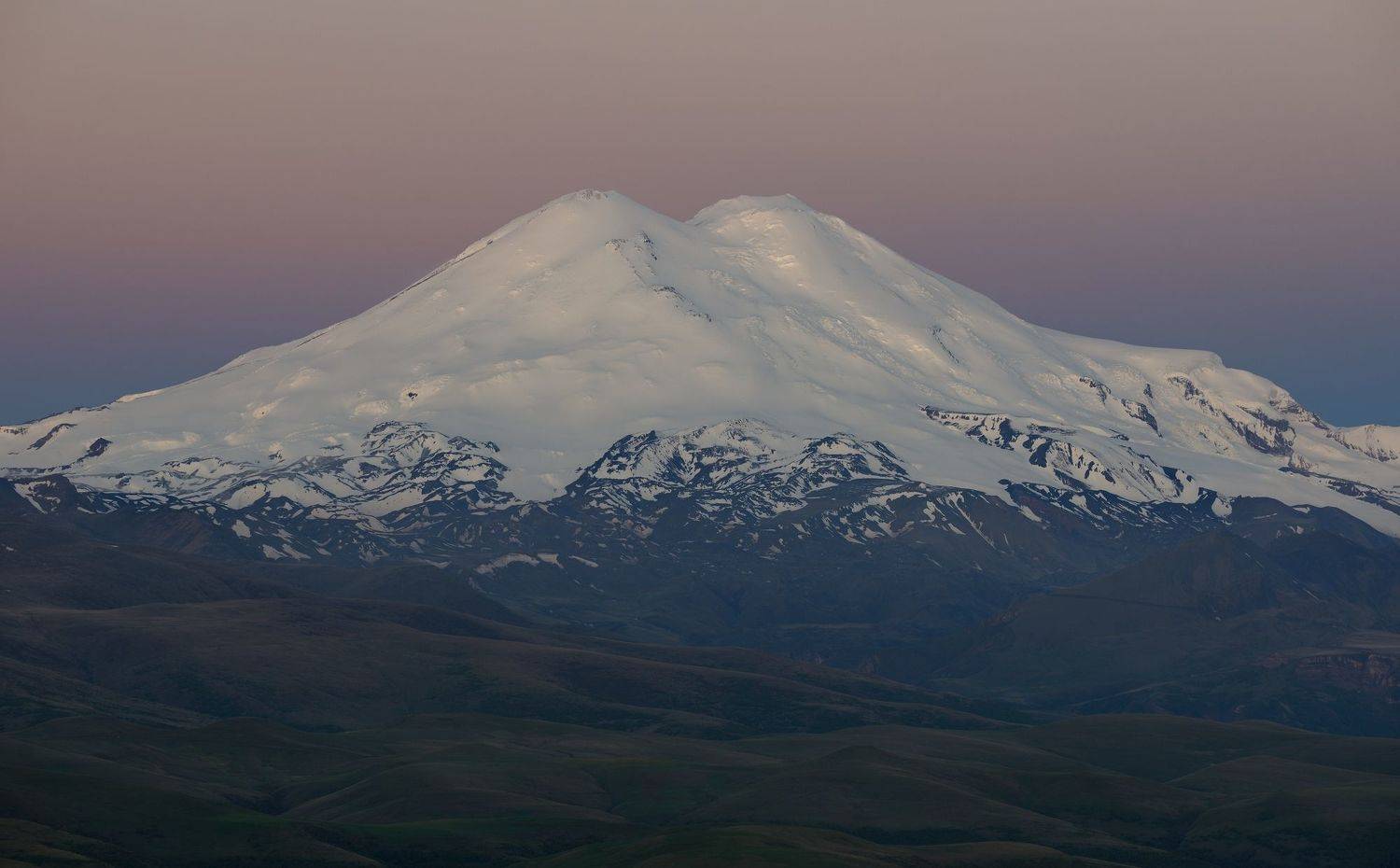 горы лето канжол рассвет эльбрус, Александр Жарников