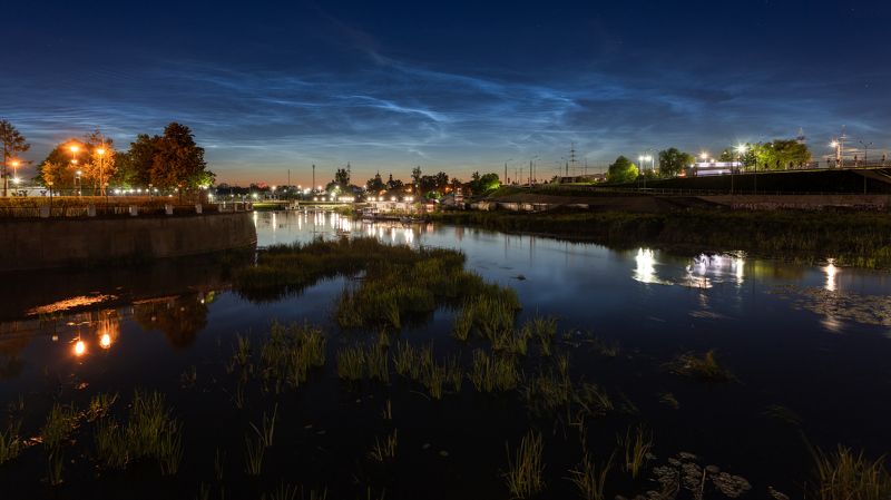 Серебристые облака в Туле фото превью