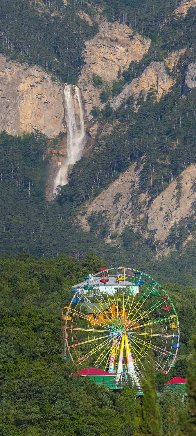 учан-су, водопад учан-су, ай-петри, водопад, заповедник, крым, ялта, пейзажи крыма, Serge Titov