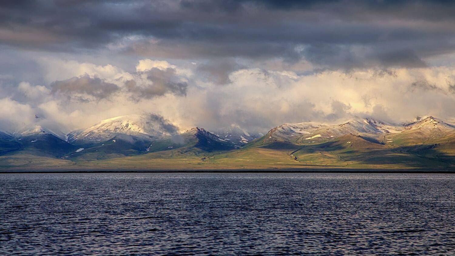 кыргызстан, горы, сон-куль, Элина Магалимова