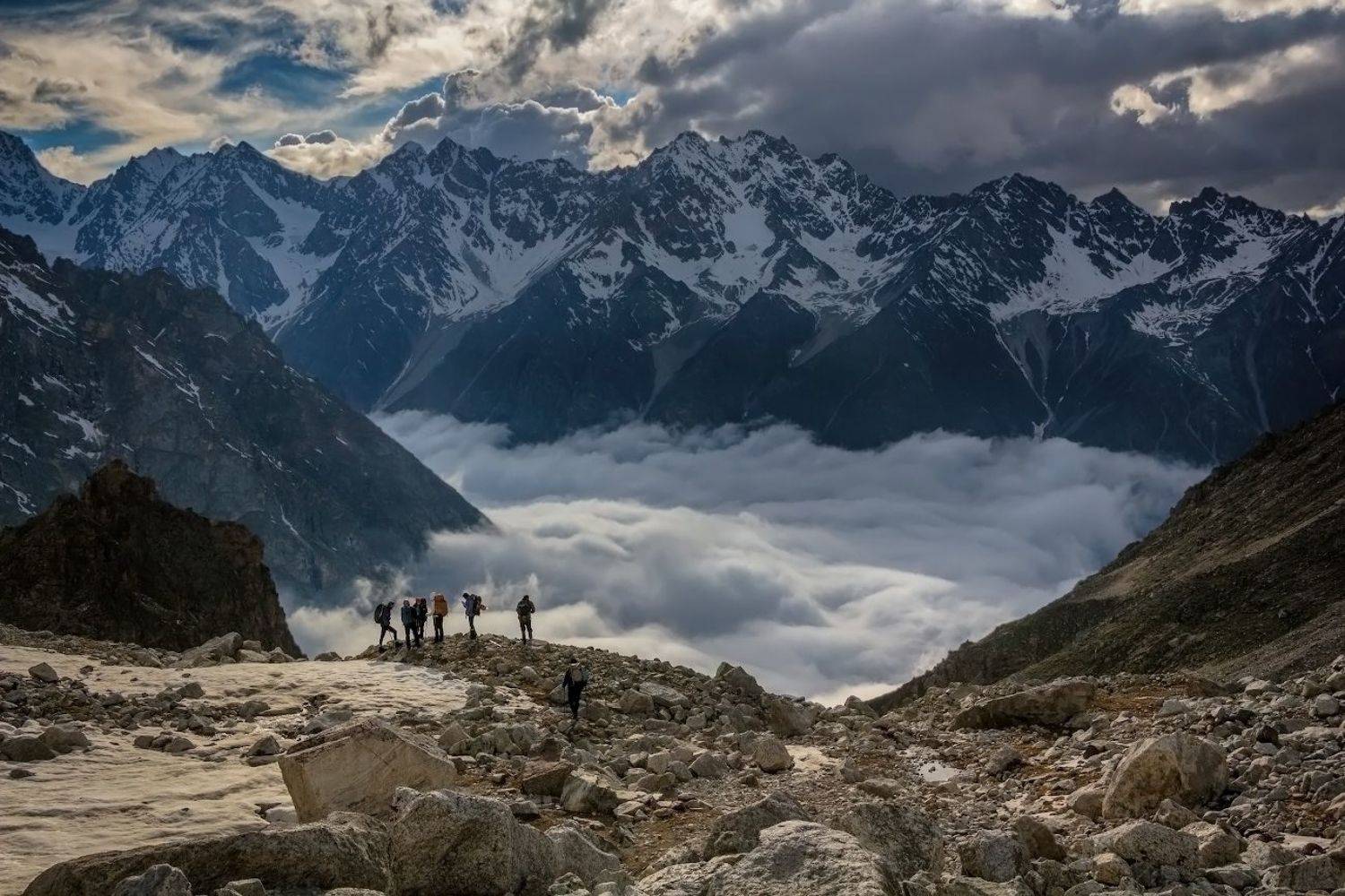 горы, альпинизм, кавказ, ледники,  Эстелла