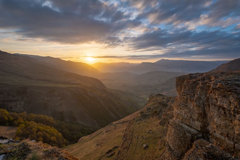 дагестан, кавказ, матлас, закат Дагестан, Матлас фото превью