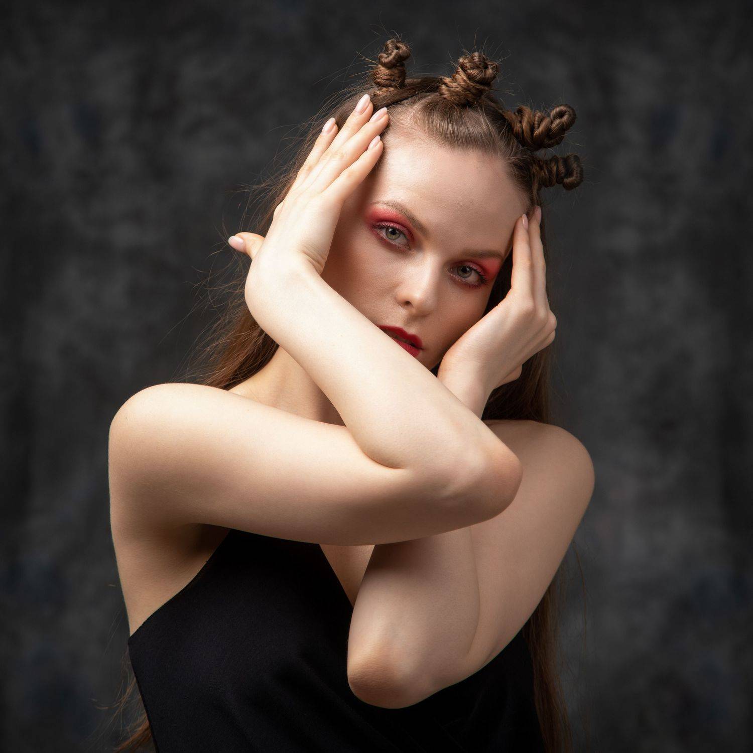 студийный портрет, красивая девушка, женский портрет, концептуальное, Зураб Бабаев