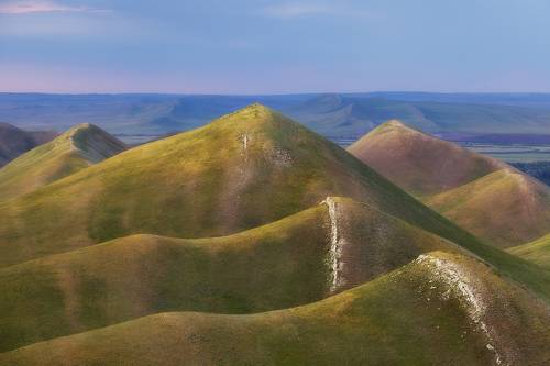 Рассвет на Урочище Долгие Горы