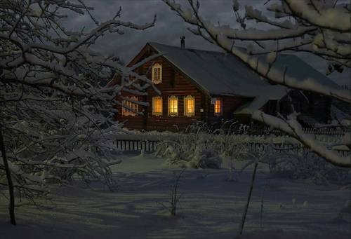 В снежных объятиях