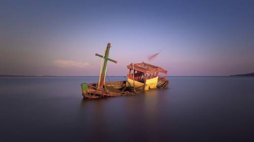 Abandoned boat