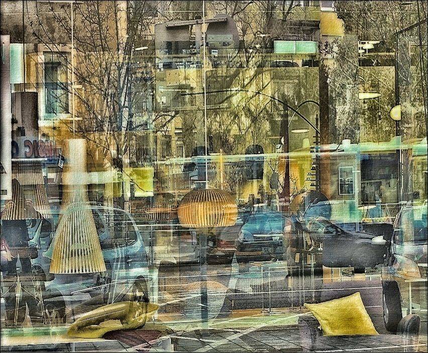 Город в отражениях. Автор: Stein Georg , Stein Georg