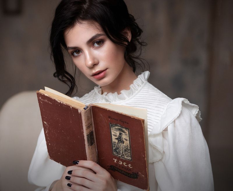 женский портрет, female portrait, portrait, female Jane Austen фото превью