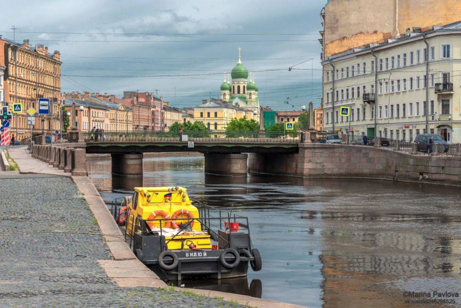город, архитектура, городской пейзаж, санкт-петербург, набережная канала грибоедова, аларчин мост, свято-исидоровская церковь,весенний акварельный петербург, nikon, Марина Павлова