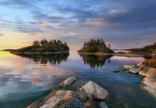 На рассвете