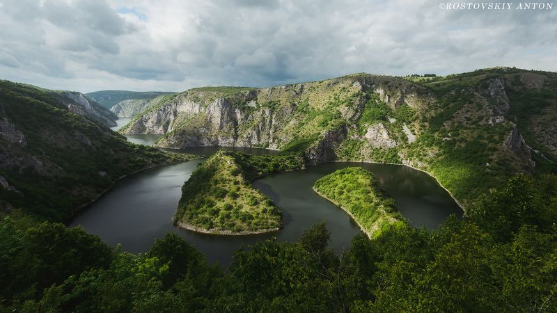 Сербия, фототур, каньон, река, пейзаж, лето,  Природа-художник | фототур Сербия фото превью