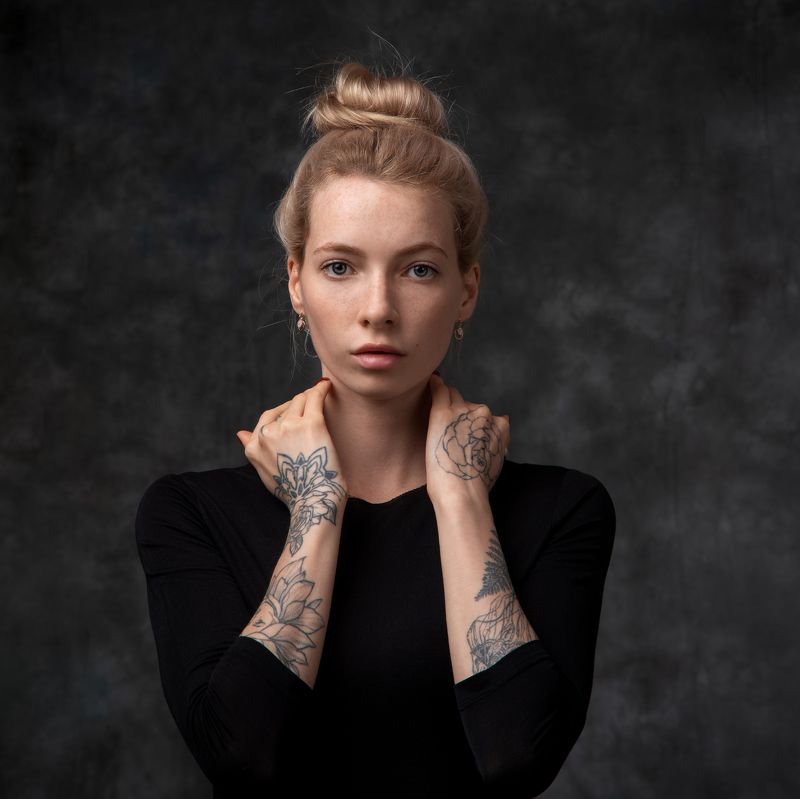 студийный портрет, красивая девушка, женский портрет, концептуальное, будуар Александра фото превью