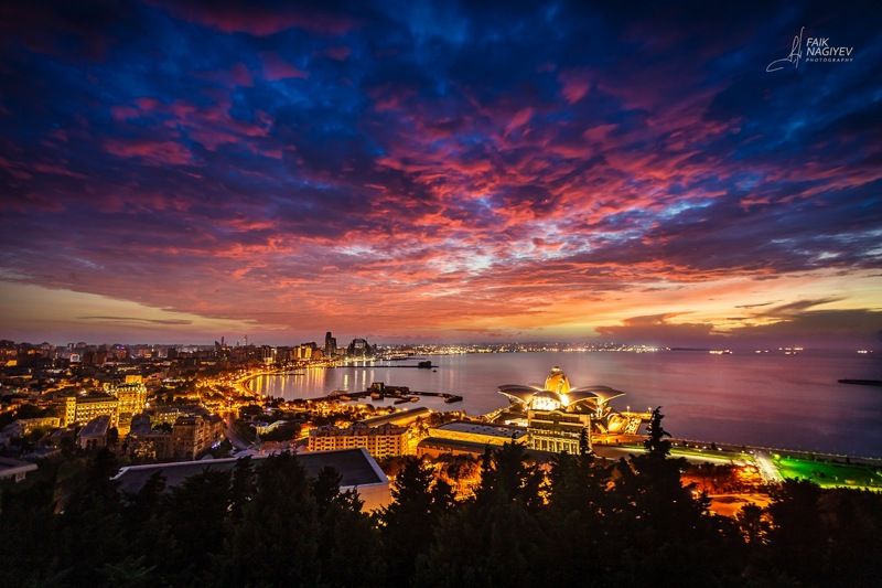 Утренний Баку фото превью