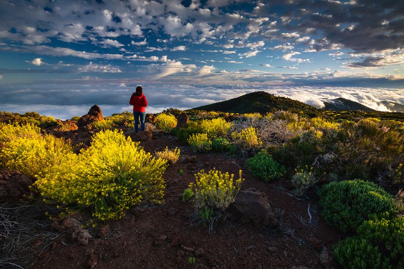 mountains, spring, spain, sunrise Morning in the Mountains фото превью