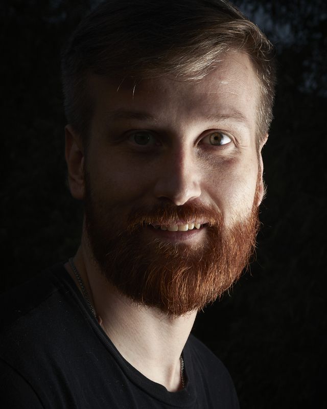 Vertical, Photography, Portrait, Headshot, Mid Adult Men, Looking At Camera, One Person, Human Face, Handsome People, Black Background, Studio Shot, Close-up, Looking, Илья фото превью