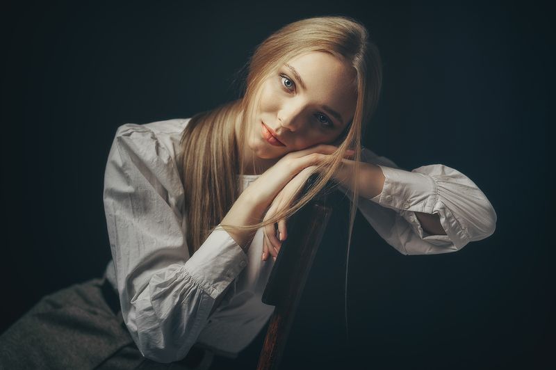 девушка, портрет Лера фото превью