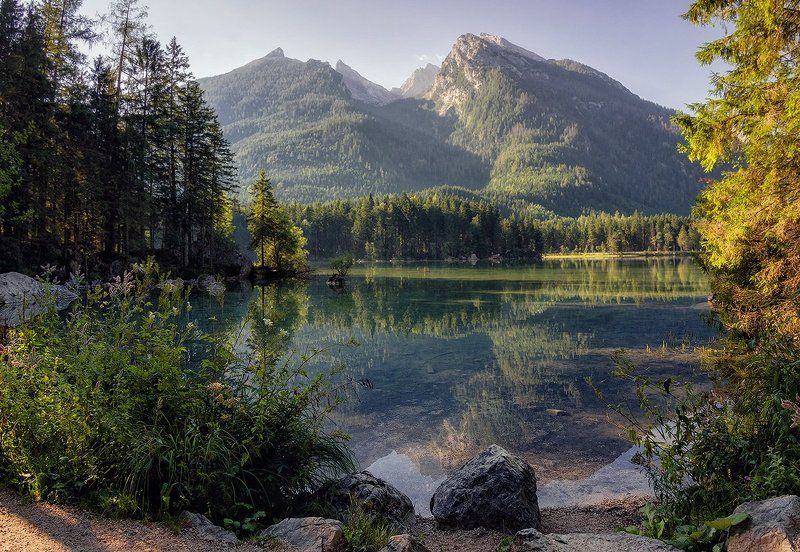 Вдоль берегов Hintersee... фото превью
