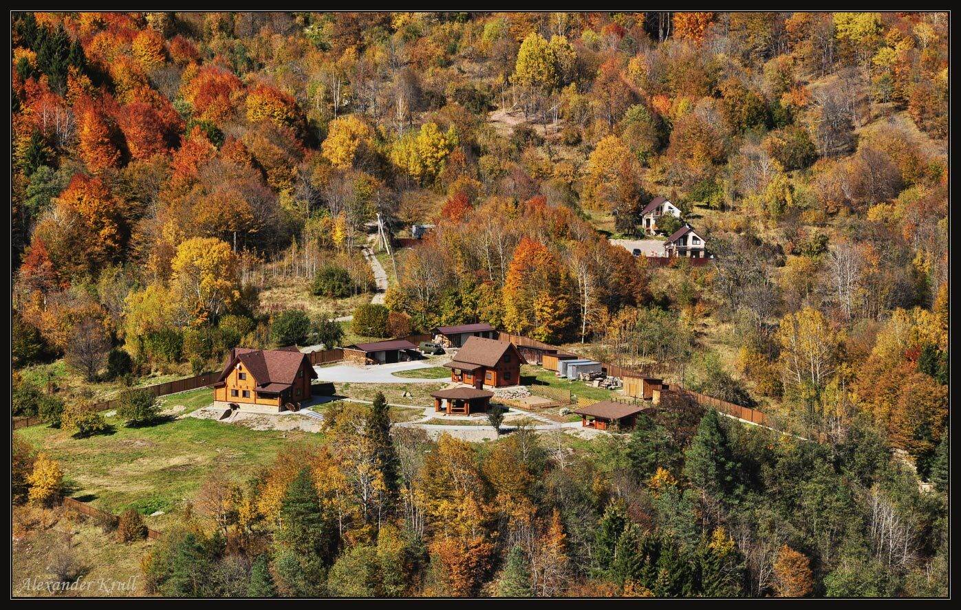 кавказ, кчр, рожкао, осень, лес, Александр Круль