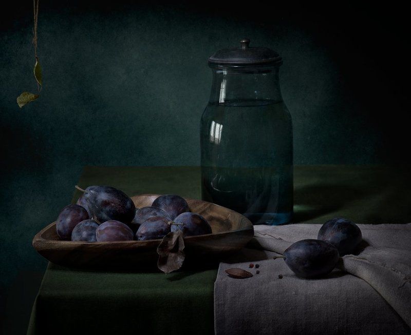 Сливовый с зеленой банкой... фото превью