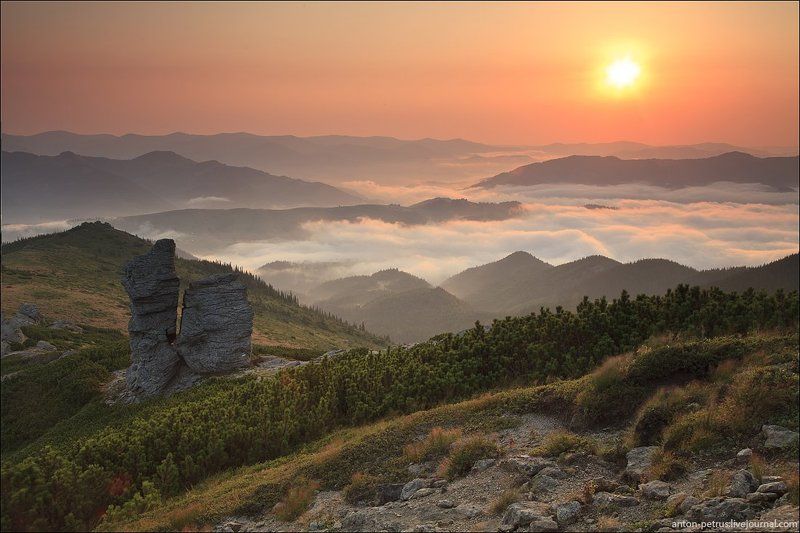 Рассвет на Вухатом Камне фото превью