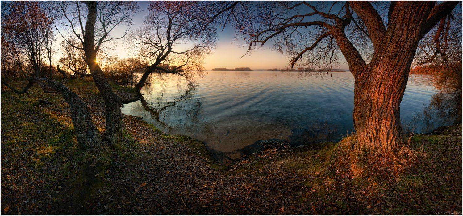 Беларусь, Вечер, Минское море, Осень, Влад Соколовский