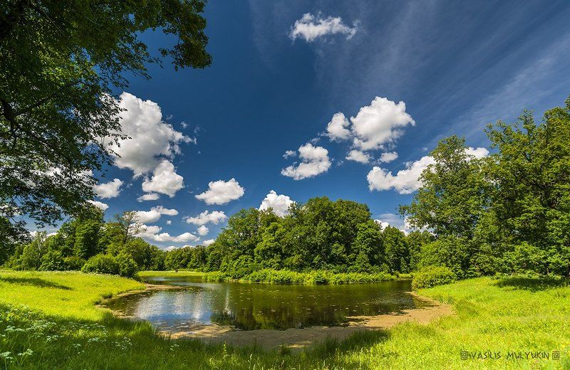 В Павловском парке - остров графини Ливен фото превью