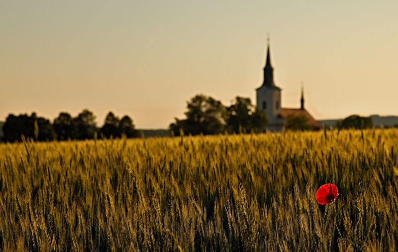 By the church фото превью