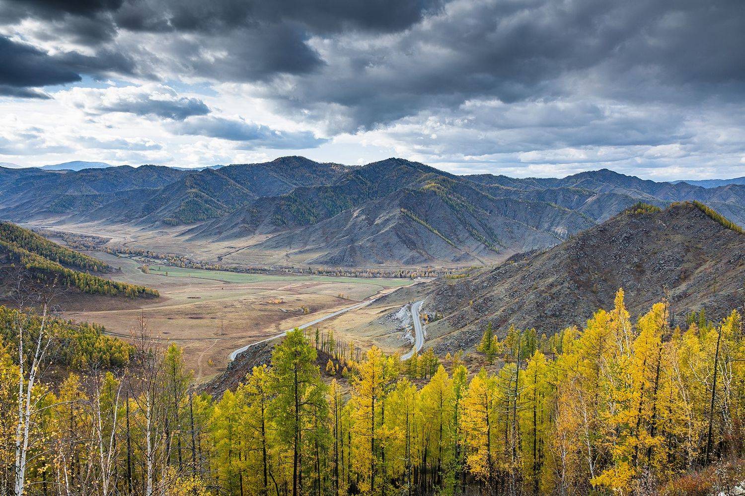 пейзаж, осень, горы,Горный Алтай , Александр Потапов