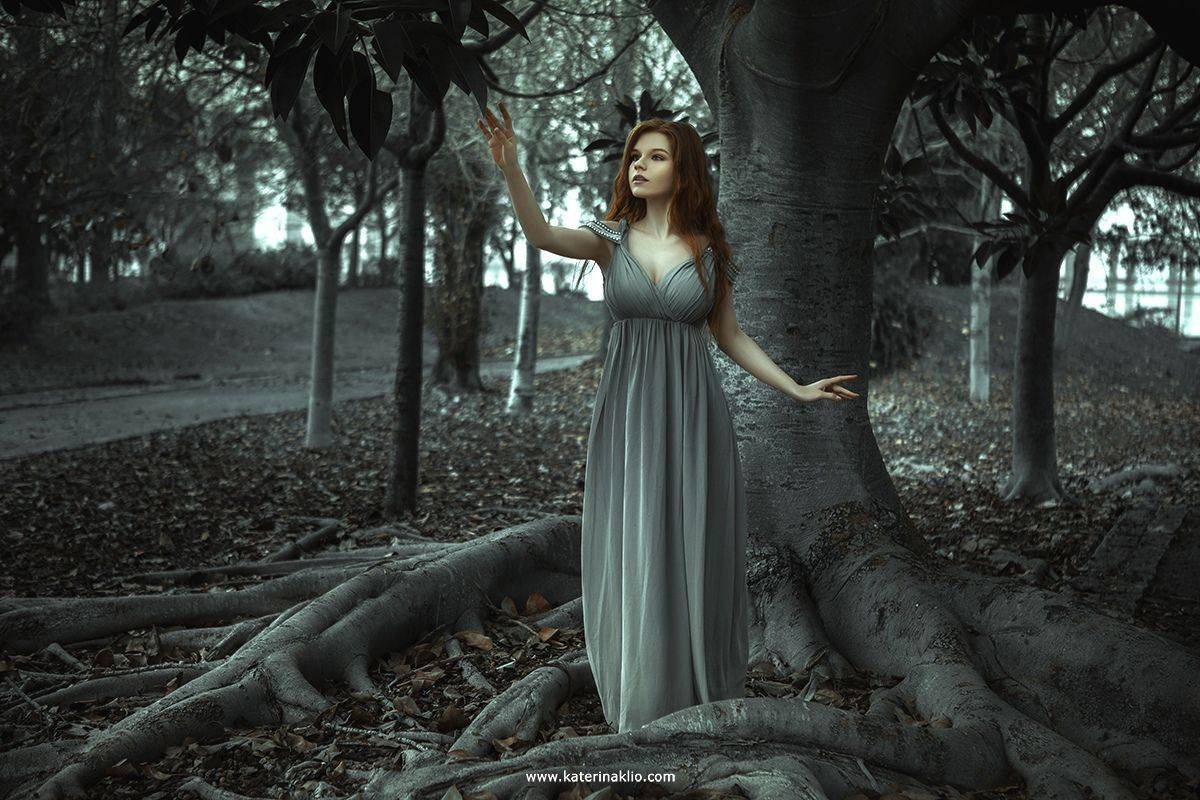 grey, woman, portrait, fine art, art, feeling, one color, girl, beautiful, gothic, mood,, Катерина Клио