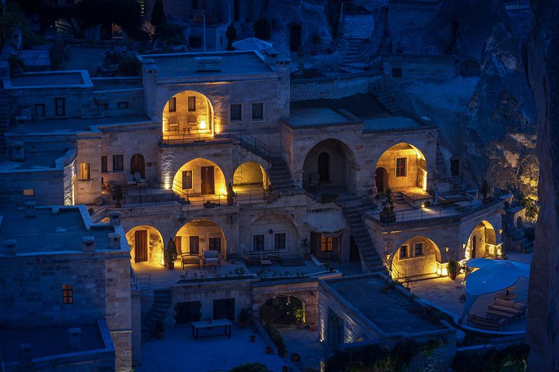 Турция, Городской пейзаж, Архитектура, Каппадокия, Гереме Göreme фото превью